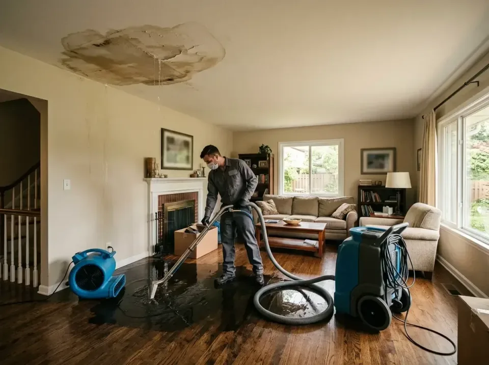 attic-pipe-burst-ceiling-drip-008 — frequently asked questions, Water Damage Restoration & Carpet Care in Westport, NC